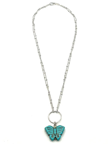 The Turquoise Butterfly Necklace