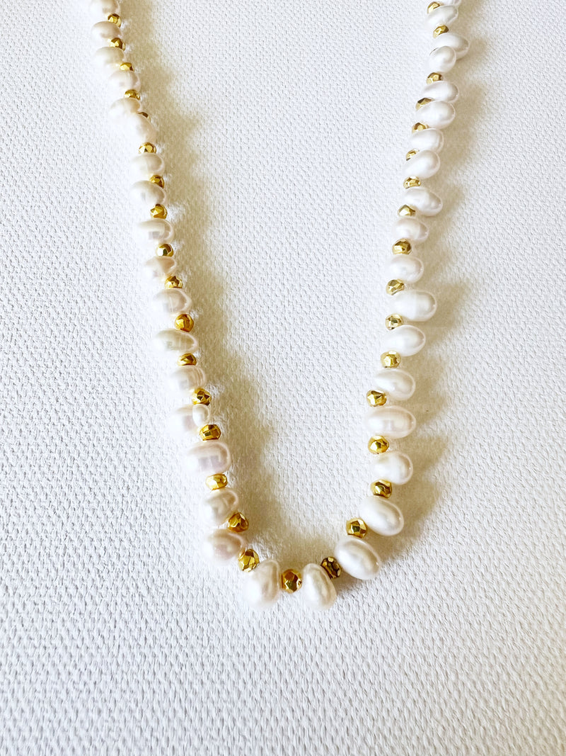 The Pearl & Gold Necklace