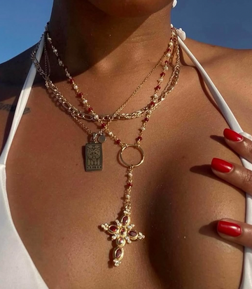 The Aalia Ruby Rosary