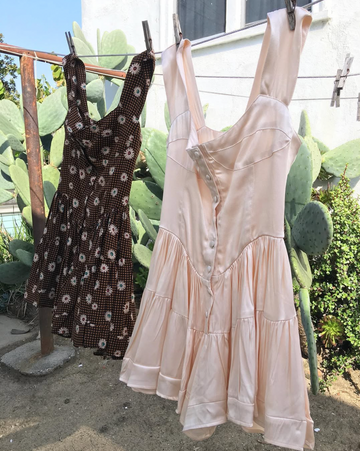 The Elisabeth Romper Dress - Cream Satin