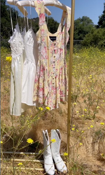 The Elisabeth Romper Dress - Yellow Rose